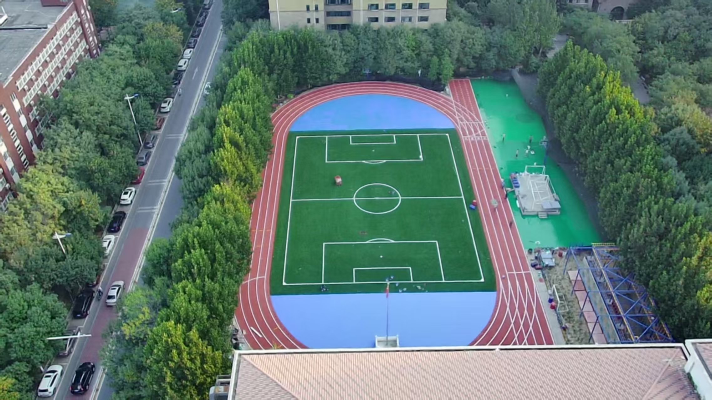 梅州市塑胶跑道施工混合型塑胶跑道 - 方案