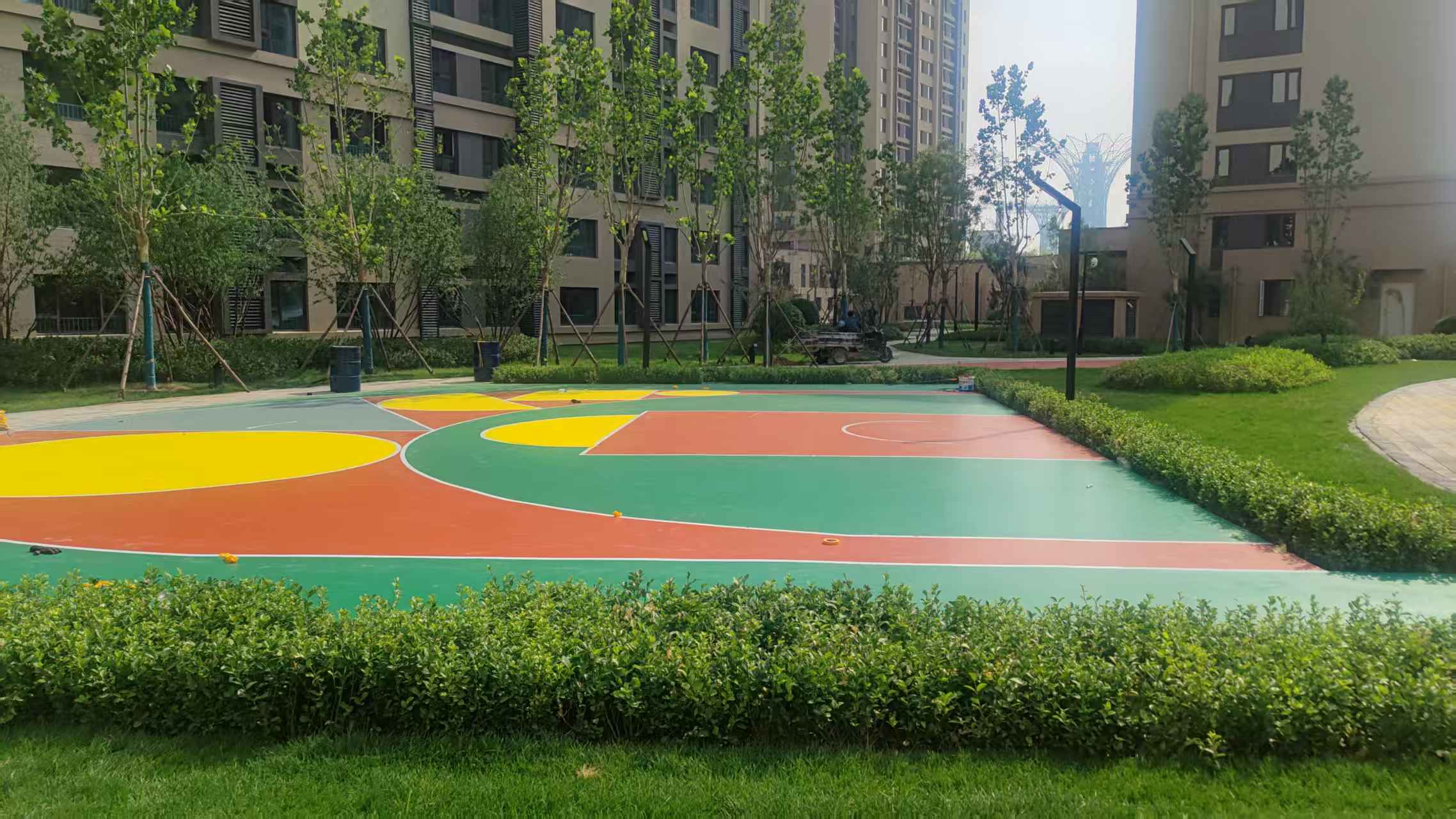 梅州市塑胶地坪塑胶地面 - 方案